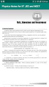 Physics Notes for IIT JEE and NEET スクリーンショット 3
