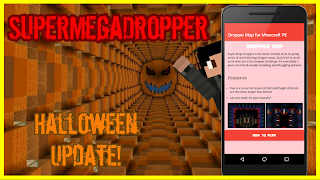 Dropper Map for Minecraft PE Cartaz