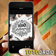 Mano letras 3D captura de pantalla 2