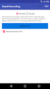 Base64 Encoder/Decoder скриншот 2
