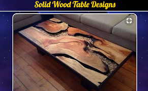 برنامه‌نما Solid Wood Table Design عکس از صفحه