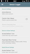 Sensor Logger captura de pantalla 4