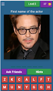 Guess the actors first name اسکرین شاٹ 3