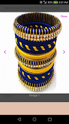 Silk Thread Bangle Designs ポスター