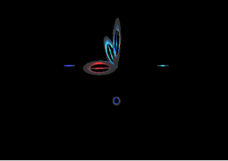 2 Schermata Galactic clock live Wallpaper