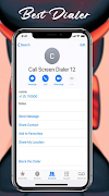 Dialer IOS 14 style ภาพหน้าจอ 2