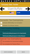 Company Data Tracker ภาพหน้าจอ 1