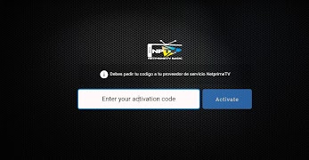1 Schermata NetprimeTV BASIC