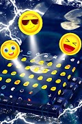 Full Moon Keyboard Theme screenshot 4