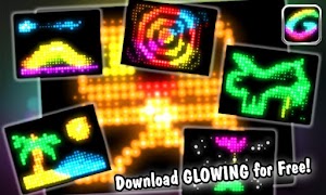 برنامه‌نما Glowing -create fun animations عکس از صفحه