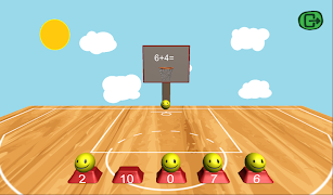 برنامهنما Math BasketBall عکس از صفحه