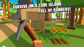 Cube Island Survival Simulator syot layar 1
