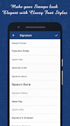 Signature Stamper: Auto Add Text on Camera Photos اسکرین شاٹ 3