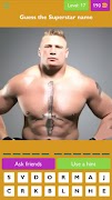 WWE Superstars Name -Quiz Poster
