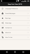 Easy Font View ảnh chụp màn hình 1