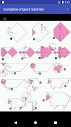 Tutoriales completos de origami captura de pantalla 3