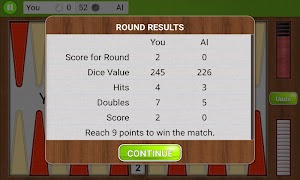 Backgammon Unlimited تصوير الشاشة 7