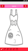 برنامه‌نما How to draw Cute Dresses عکس از صفحه