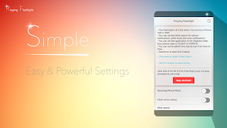 Ringing Flashlight captura de pantalla 6