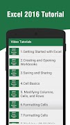 Learn Excel 2016 截图 4
