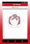 How To Draw Big hero characters screenshot 2