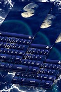 Full Moon Keyboard Theme poster