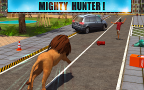 برنامه‌نما Angry Lion Attack 3D عکس از صفحه