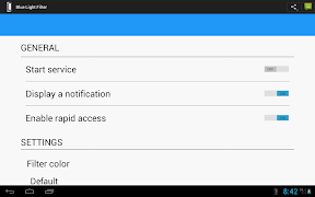 برنامه‌نما screen blue light filter عکس از صفحه