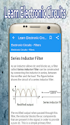 Learn Electronic Circuits captura de pantalla 3