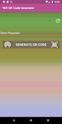 برنامه‌نما Wifi QR Code Generator عکس از صفحه