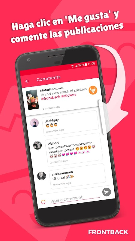 Descargar APK de Frontback - Fotos sociales