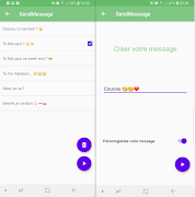 Send Message syot layar 1