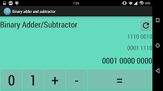 Binary Adder/Subtractor ảnh chụp màn hình 2