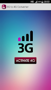 3g to 4g LTE converter - prank পোস্টার