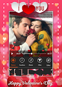 Valentine Video Maker پوسٹر