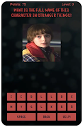 برنامه‌نما Stranger Things Quiz عکس از صفحه
