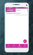 6 Schermata Stop Calling : Call Blocker