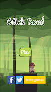 پوستر Stick road