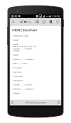 Cheat Sheet for HTML تصوير الشاشة 1
