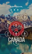 Canada Lock Screen captura de pantalla 2