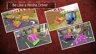 Tuk Tuk Auto Rikshaw Cargo Simulator 3D screenshot 5