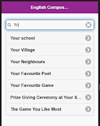 English Composition syot layar 2