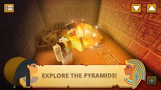 Egypt Craft: Pyramid Building & Exploration Games اسکرین شاٹ 5