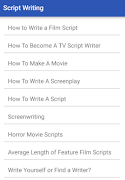 Poster Script Writing