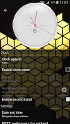 Nice Simple Clock Widget اسکرین شاٹ 1