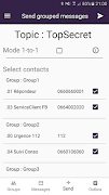 SMS Group Sender screenshot 4
