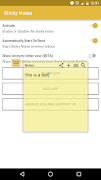 Sticky Notes - Instant Notepad تصوير الشاشة 1