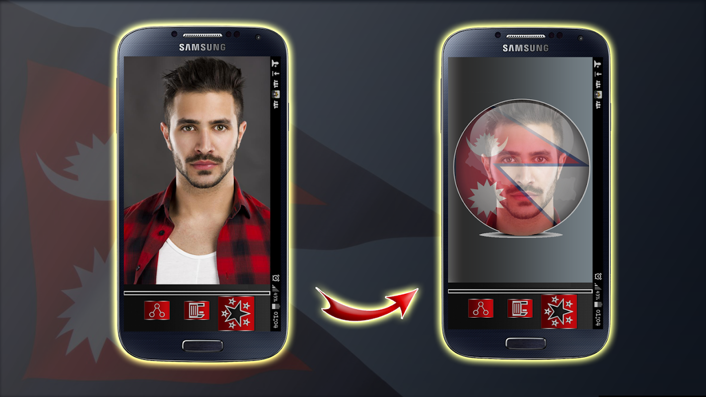 download Nepal Flag Profile Picture APK
