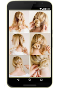 Hair Bun Tutorials 스크린샷 3