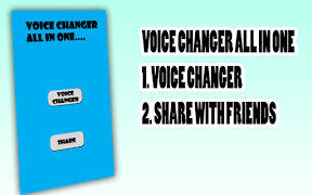 Voice Changer All In One poster